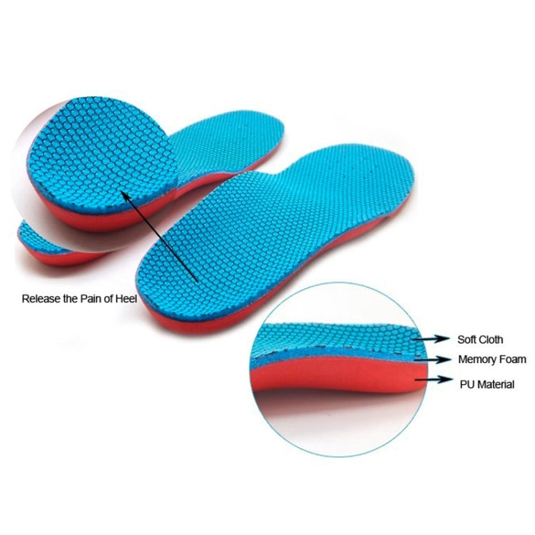 1 Pair Children EVA Orthopedic Arch Support Shoe Pads Sports Running Insoles, Size: 18cm x 6.7cm by bashfashion