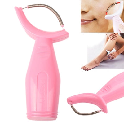 Plastic Face Roller Hair Removal Spring Facial Handheld Threading Beauty Epilator Tool by bashfashion