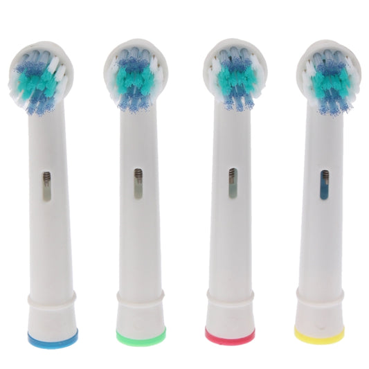 4 PCS Electric Toothbrush Heads Replacement Oral Health Care(White) by bashfashion