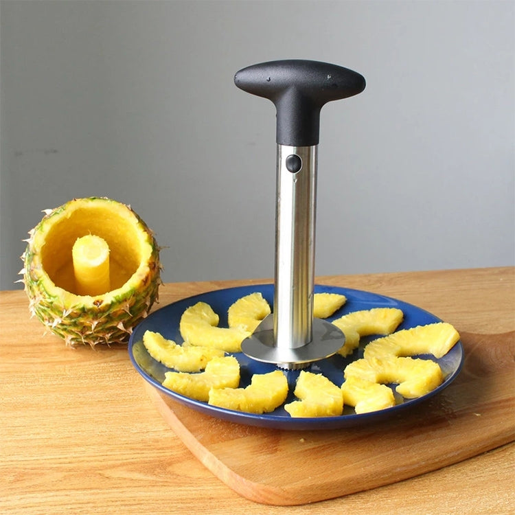 Pineapple Corer Slicer(Silver) by bashfashion