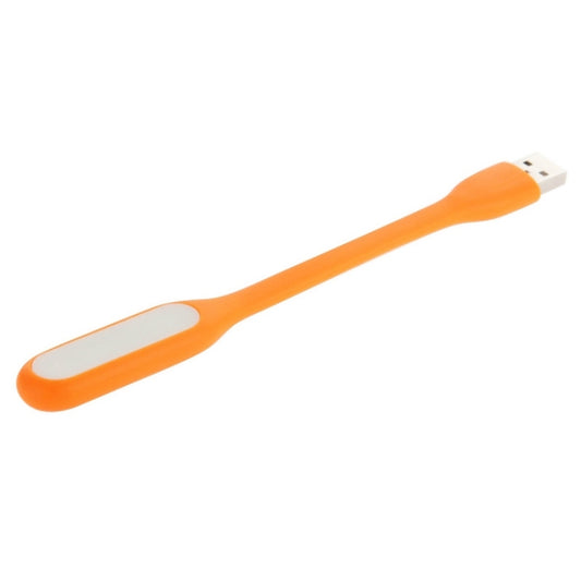 100 PCS Portable Mini USB 6 LED Light, For PC / Laptops / Power Bank, Flexible Arm, Eye-protection Light(Orange) by bashfashion