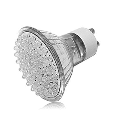 3W 60 LED High Quality LED Energy Saving Spotlight Bulb, Base type: GU10 (Day White) by bashfashion