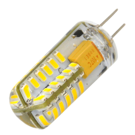 G4 3.5W 170LM Silicone Corn Light Bulb, 48 LED SMD 3014, Warm White Light, AC/DC 12V by bashfashion