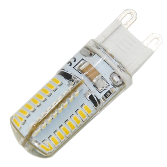 G9 4W 210LM Silicone Corn Light Bulb, 64 LED SMD 3014, Warm White Light, AC 220V by bashfashion