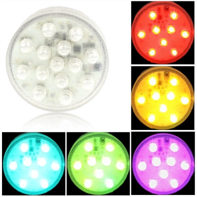 14 LED Multi Color Light with Remote Control(Silver) by bashfashion