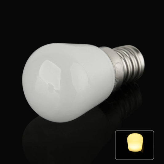 E12 2W Ball Steep Light Bulb, 100LM, 2800-3200K Warm White Light, AC 100-240V by bashfashion