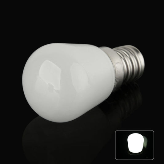 E12 2W Ball Steep Light Bulb, 100LM, 6000-6500K White Light, AC 100-240V by bashfashion