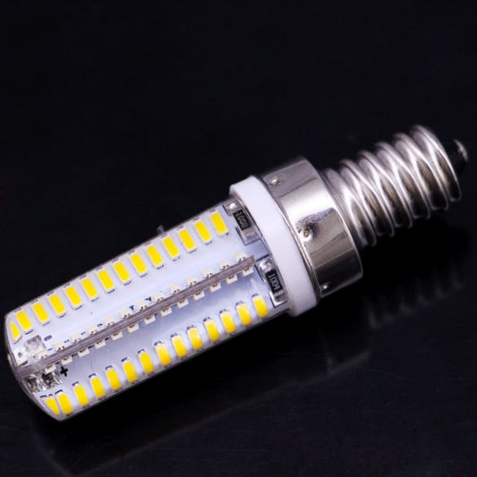 E14 4W 240-260LM Corn Light Bulb, 104 LED SMD 3014, Warm White Light, AC 220V by bashfashion