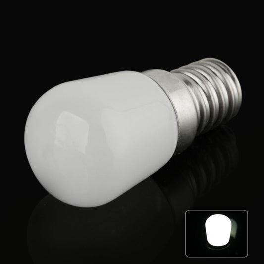 E14 2W Ball Steep Light Bulb, 100LM, 6000-6500K White Light, AC 100-240V by bashfashion