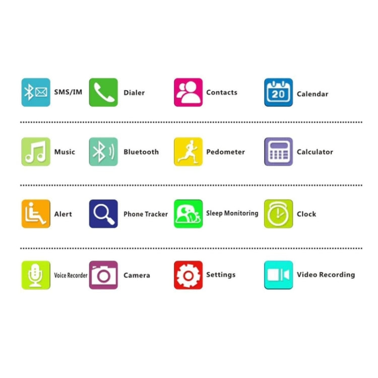 Otium Gear S 2G Smart Watch Phone, Anti-Lost / Pedometer / Sleep Monitor, MTK6260A 533MHz, Bluetooth / Camera(Black) by Otium