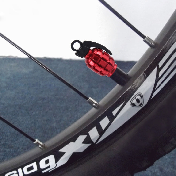 4 PCS Universal Bicycle Tire Valve Caps(Red) by bashfashion