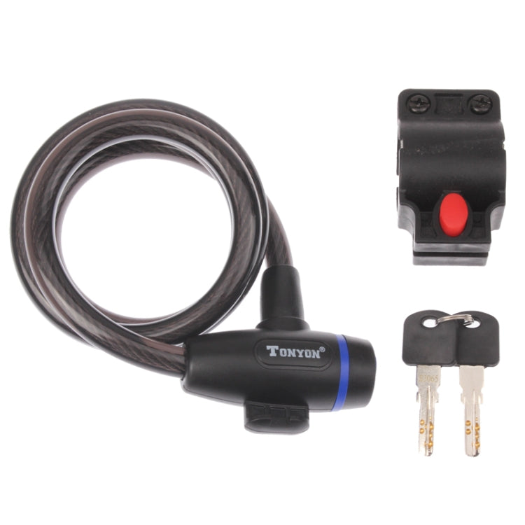 Copper Cable Security Bicycle Lock Set by bashfashion