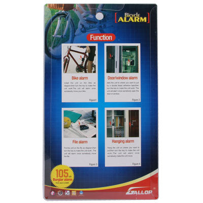 105dB Bicycle Alarm JX-612 by bashfashion