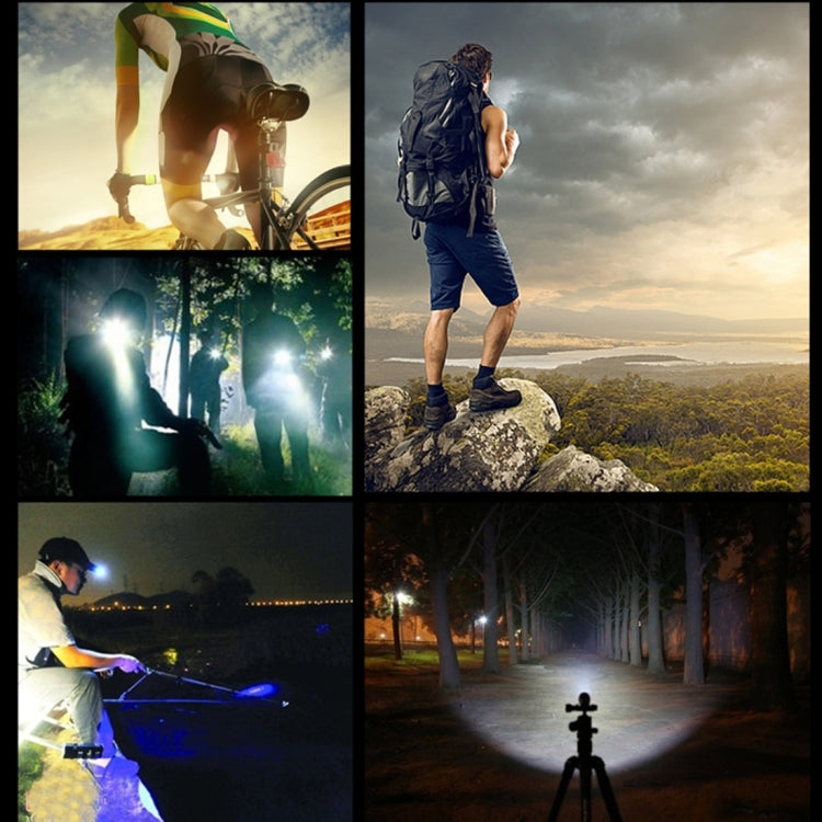 RPL-2266 5-mode 100LM USB Rechargeable Bicycle COB LED Taillights(White Light) by bashfashion