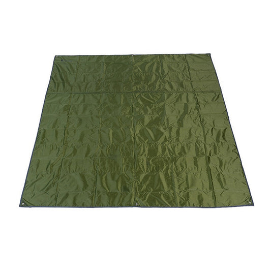 Waterproof Oxford Cloth 420D Oxford Material Camping Picnic Beach Tent Roof Tarp (Size: 215x215cm)(Army Green) by bashfashion