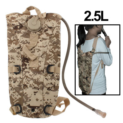 2.5L Duffle Nylon Waterbag Backpack with Tube / Waterbag by bashfashion