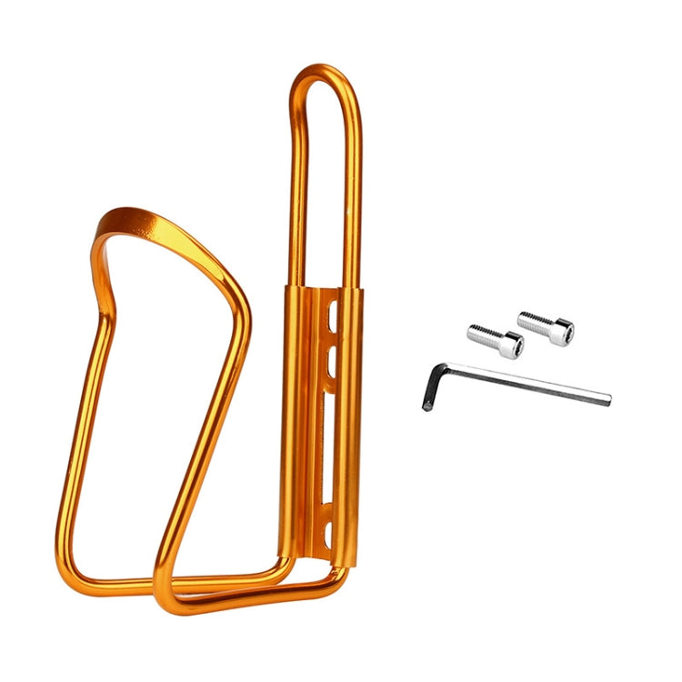 Portable Drinking Cup Water Bottle Cage Holder Bottle Carrier Bracket Stand for Bike(Gold) by bashfashion