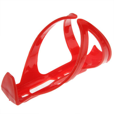High-strength Plastic Portable Drinking Cup Water Bottle Cage Holder Bottle Carrier Bracket Stand for Bike(Red) by bashfashion