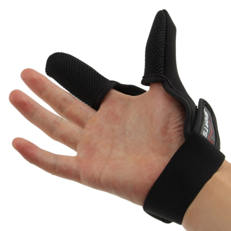 Fishing Special Two Fingers Gloves(Black) by bashfashion
