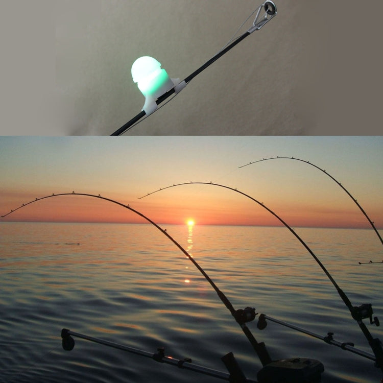 Pratical Fishing Rod light Bite Alarm Fish Alarm Bells(White) by bashfashion