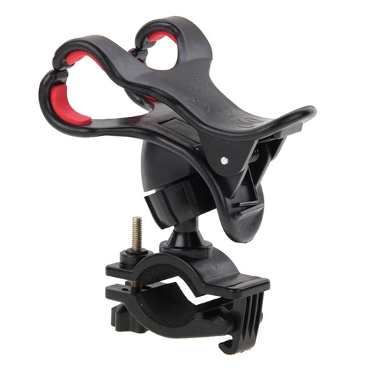 360 Degree Rotation Universal Mobile Phone Bicycle Clip Holder Cradle Stand, Clip Support Phone Width: up to 10cm(Black) by bashfashion