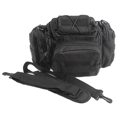 Multi-functional Nylon Fabrics Outdoor Military Camera Bag / Waist Bag(Black) by bashfashion