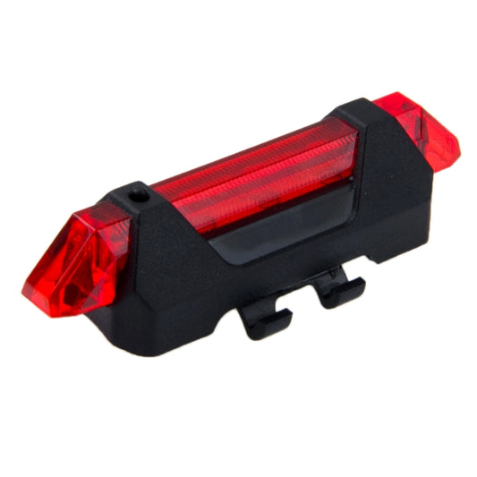 AQY-093 Detachable USB Rechargeable LED Bike Taillight(Red) by bashfashion