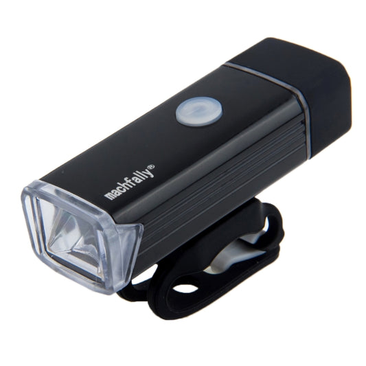 MC-QD001 180 Lumens USB Rechargeable LED Bright Aluminum Light with Handlebar Mount(Black) by bashfashion