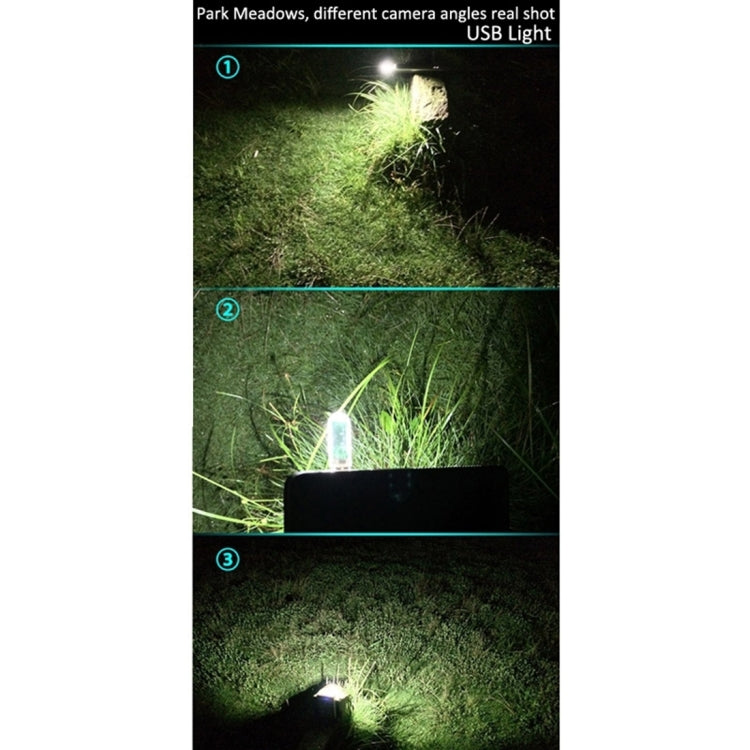 Portable Double Sided USB Touch Light, with 6 PCS LED by bashfashion