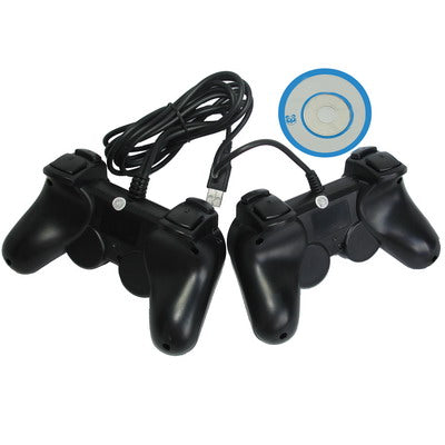 PC USB Dual Shock Twin Game Pad by bashfashion