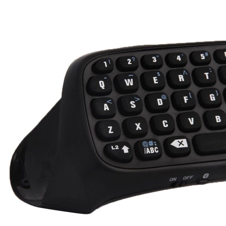 Dobe TP4-008 Bluetooth 3.0 Keyboard for PlayStation 4 PS4 Controller(Black) by DOBE