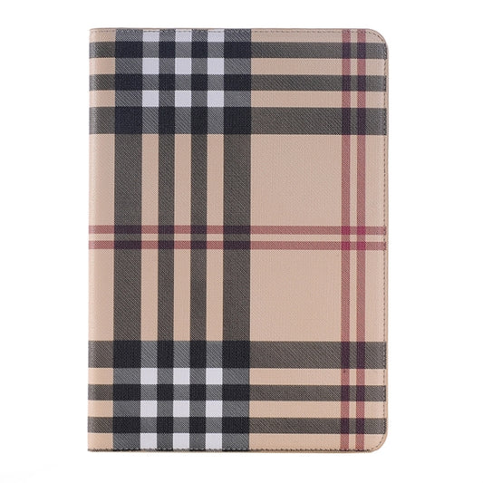 Plaid Pattern Leather Case with Holder & Card slots & Wallet for Galaxy Tab A 9.7 4G LTE / T555 by bashfashion