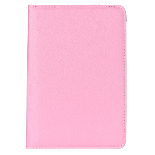 Litchi Texture 360 Degree Rotation Leather Case with multi-functional Holder for Galaxy Tab S2 8.0(Pink) by bashfashion