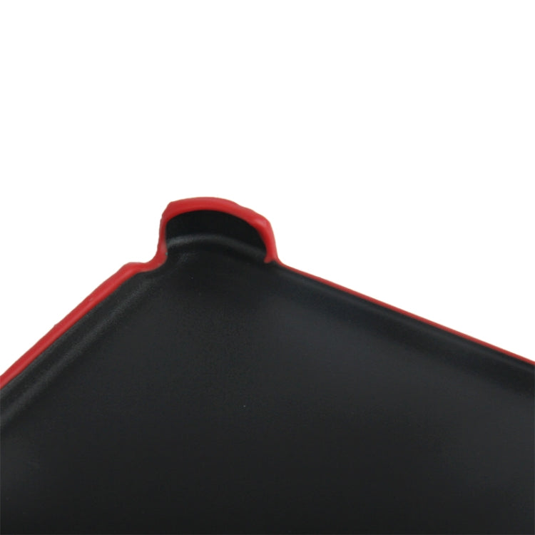 360 Degree Rotatable Litchi Texture Leather Case with 2-angle Viewing Holder for Galaxy Note 10.1 (2014 Edition)/ P600, Red(Red) by bashfashion