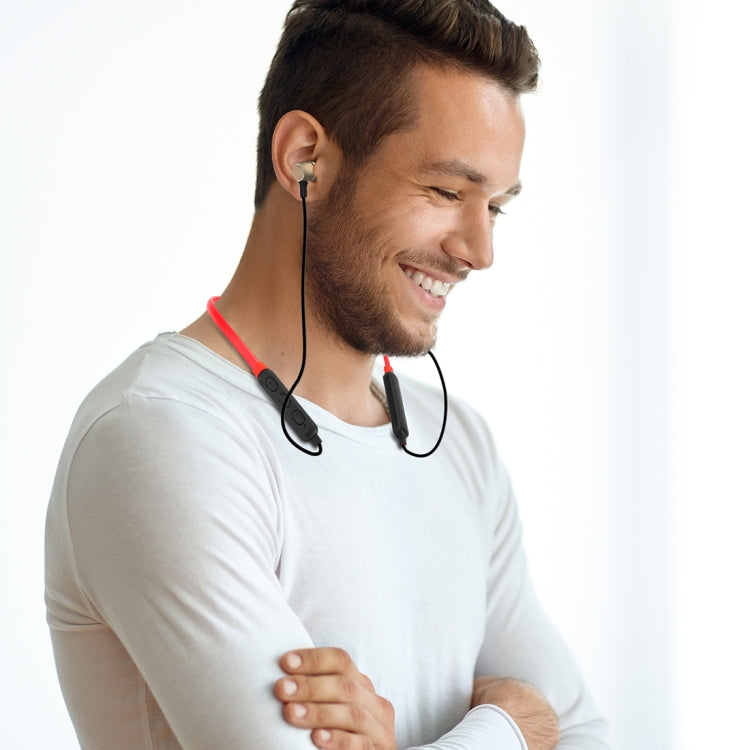 BTH-S8 Sports Style Magnetic Wireless Bluetooth In-Ear Headphones, For iPhone, Galaxy, Huawei, Xiaomi, LG, HTC and Other Smart Phones, Working Distance: 10m(Gold) by bashfashion