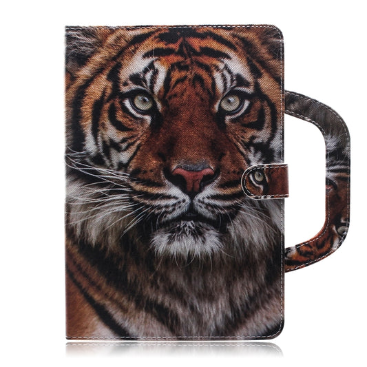 Tiger Pattern Horizontal Flip Leather Case for Galaxy Tab A 8 (2019) / P200 / P205, with Holder & Card Slot & Wallet by bashfashion