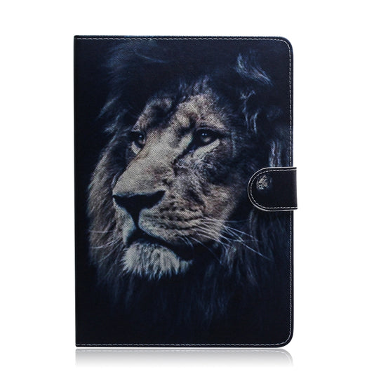 Lion Pattern Horizontal Flip Leather Case for Galaxy Tab A 8 (2019) / P200 / P205, with Holder & Card Slot & Wallet by bashfashion