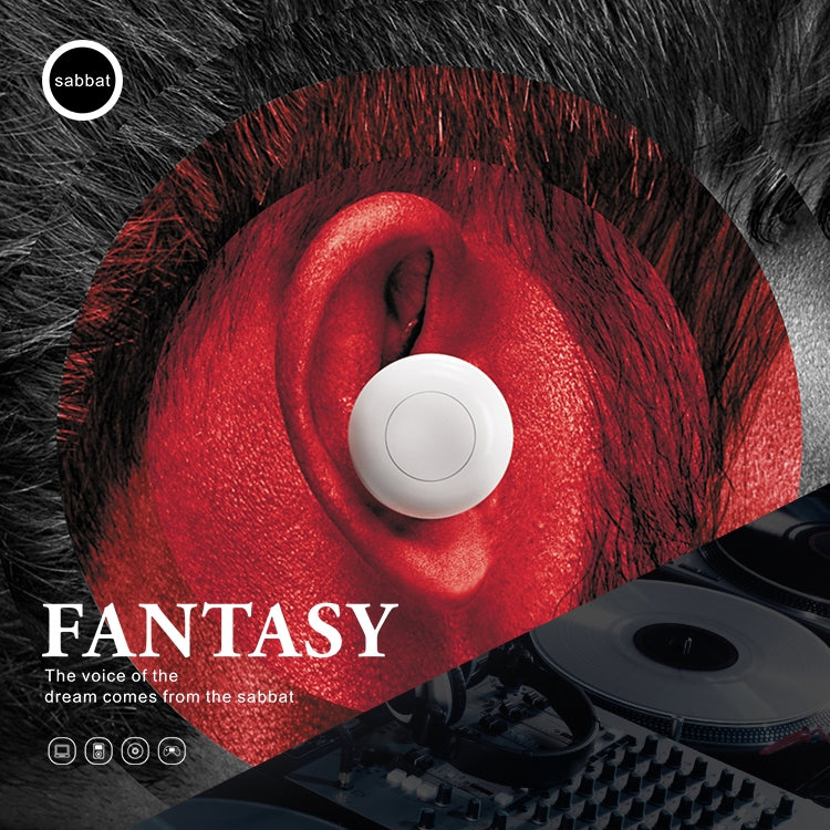 SABBAT X11 Mini Bluetooth 4.2 In-Ear Earphone with Charging Box, For iPad, iPhone, Galaxy, Huawei, Xiaomi, LG, HTC and Other Smart Phones by Sabbat