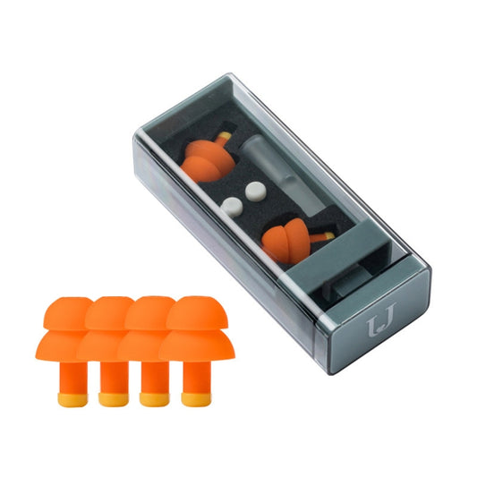 Original Xiaomi Youpin jordan &judy Portable Soundproof Noise Reduction Earplugs(Orange) by Xiaomi