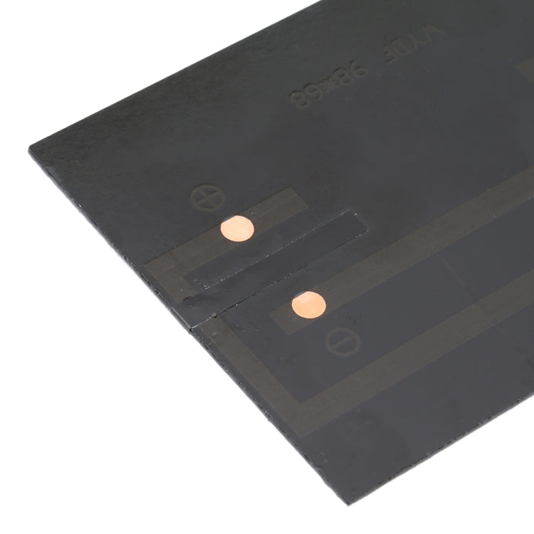 5V 1.2W 200mAh DIY Sun Power Battery Solar Panel Module Cell, Size: 98 x 68mm by bashfashion