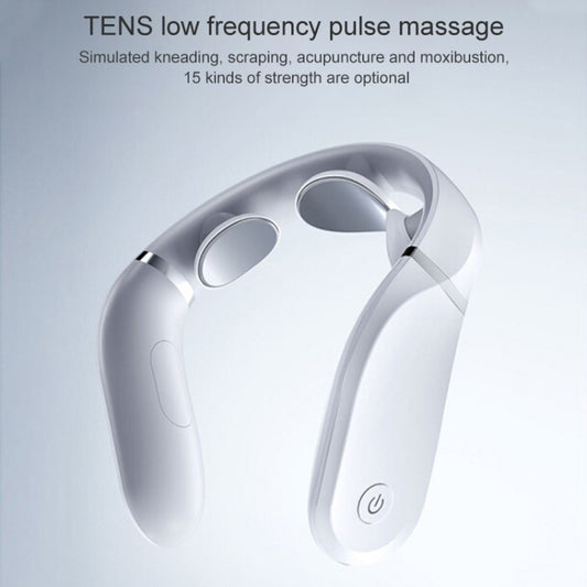 Original Xiaomi G2 Jeeback Neck Massager L-Shaped Far Infrared Heating Massage Device(White) by Xiaomi