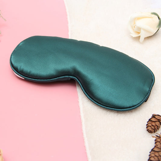USB Charging Heating Silk Moxa Sleep Eye Mask (Green) by bashfashion