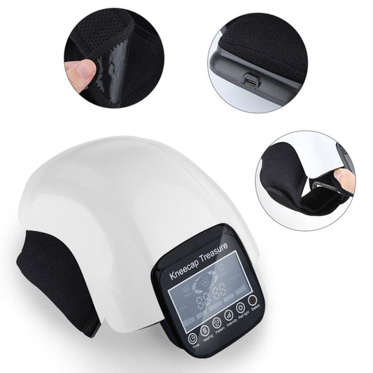 Smart Infrared Hot Compress Knee Massager Physiotherapy Device by bashfashion