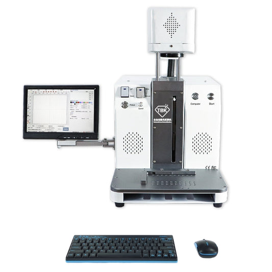 TBK-958C Automatic Laser Marking Screen Separater Repair Machine by TBK