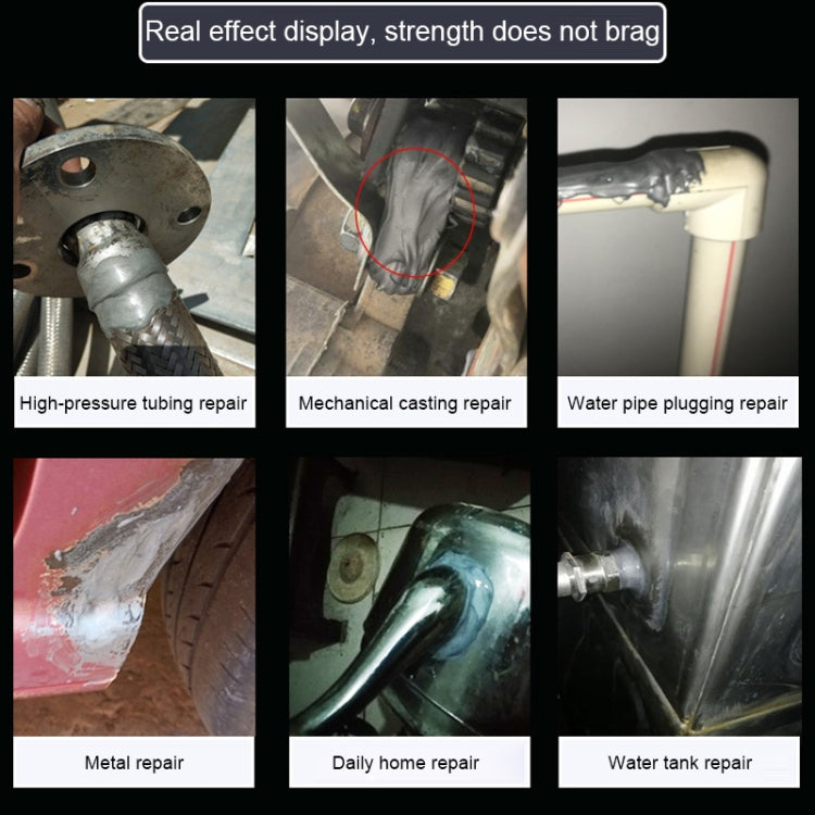 50g AB Glue Iron Stainless Steel Aluminium Alloy Household Repair Quick-drying Welding Glue by bashfashion