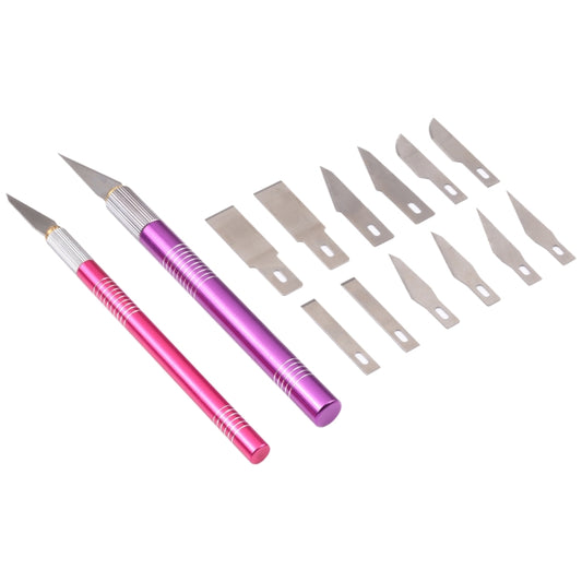 WLXY-9312 14 in 1 Non-Slip Metal Handle Engraving Cutter by bashfashion