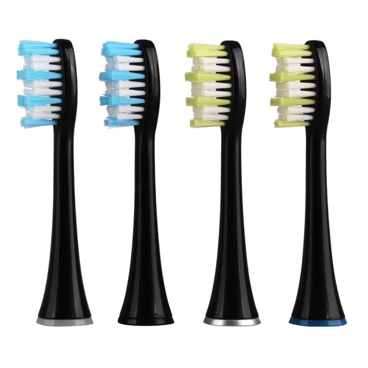4 PCS D903/D904 Replacement Brush Heads for Mornwel D01(Black) by bashfashion