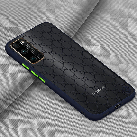 For Huawei Honor 30 Pro PINWUYO Series 2 Generation PC + TPU Waterproof and Anti-drop All-inclusive Protective Case(Blue) by PINWUYO