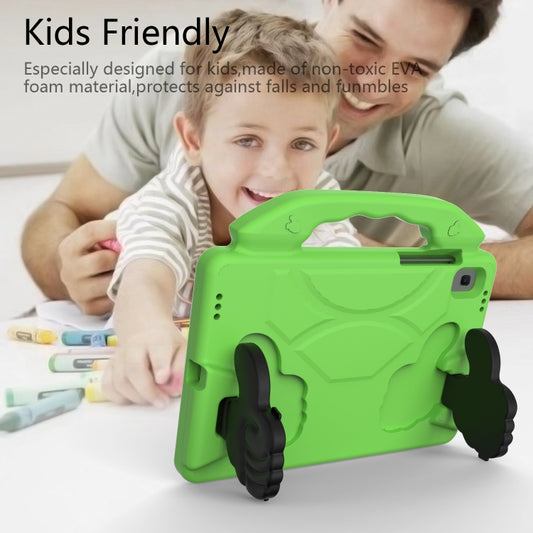 For Samsung Galaxy Tab S5e 10.5 / T720 Thumb Bracket EVA Shockproof Tablet Case(Green) by bashfashion