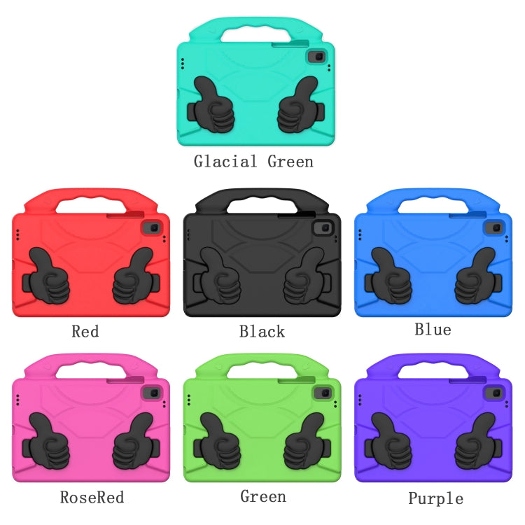 For Samsung Galaxy Tab S5e 10.5 / T720 Thumb Bracket EVA Shockproof Tablet Case(Green) by bashfashion